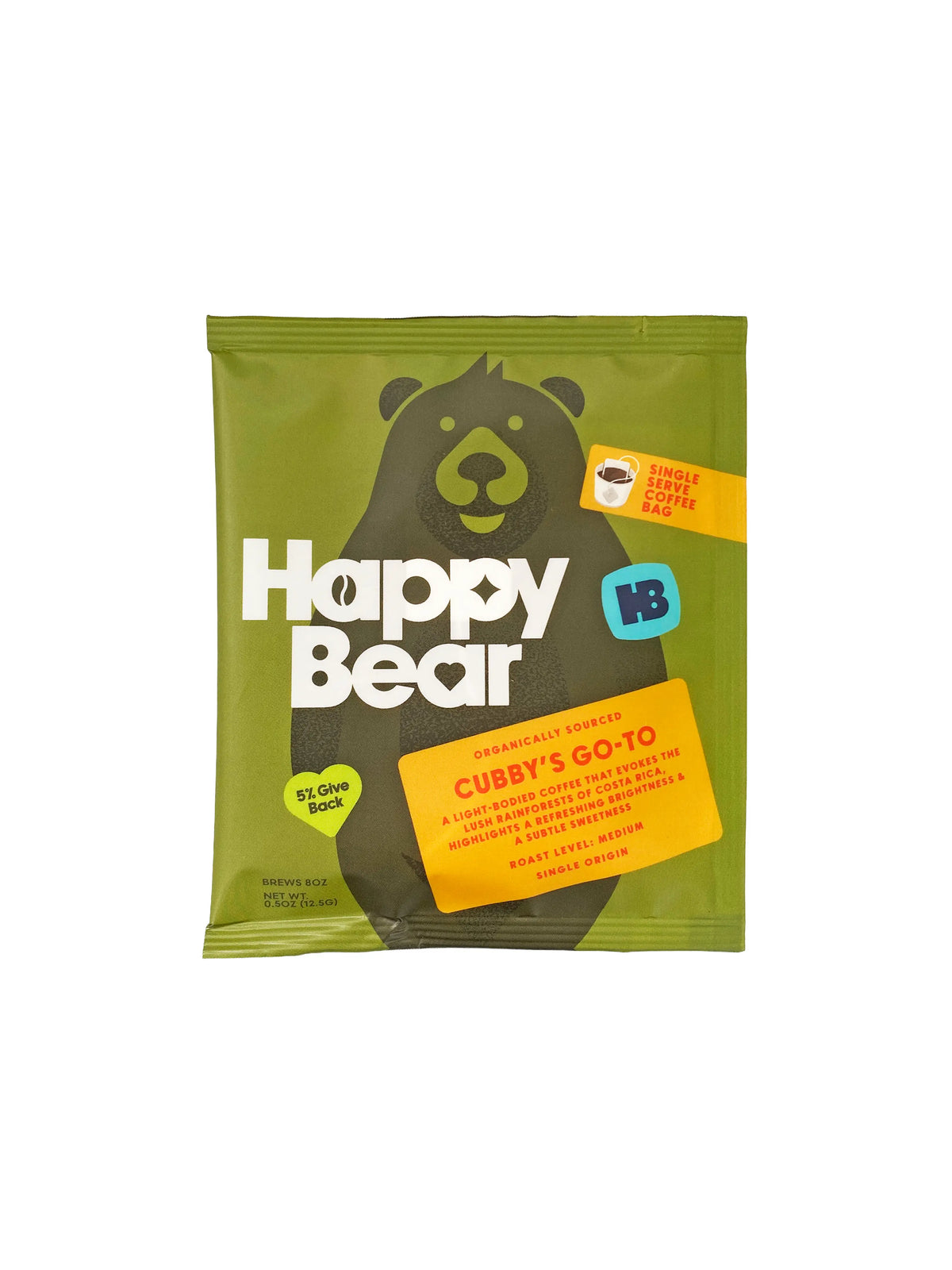 Cubby's Go-To Single Serve Brew Bag Coffee