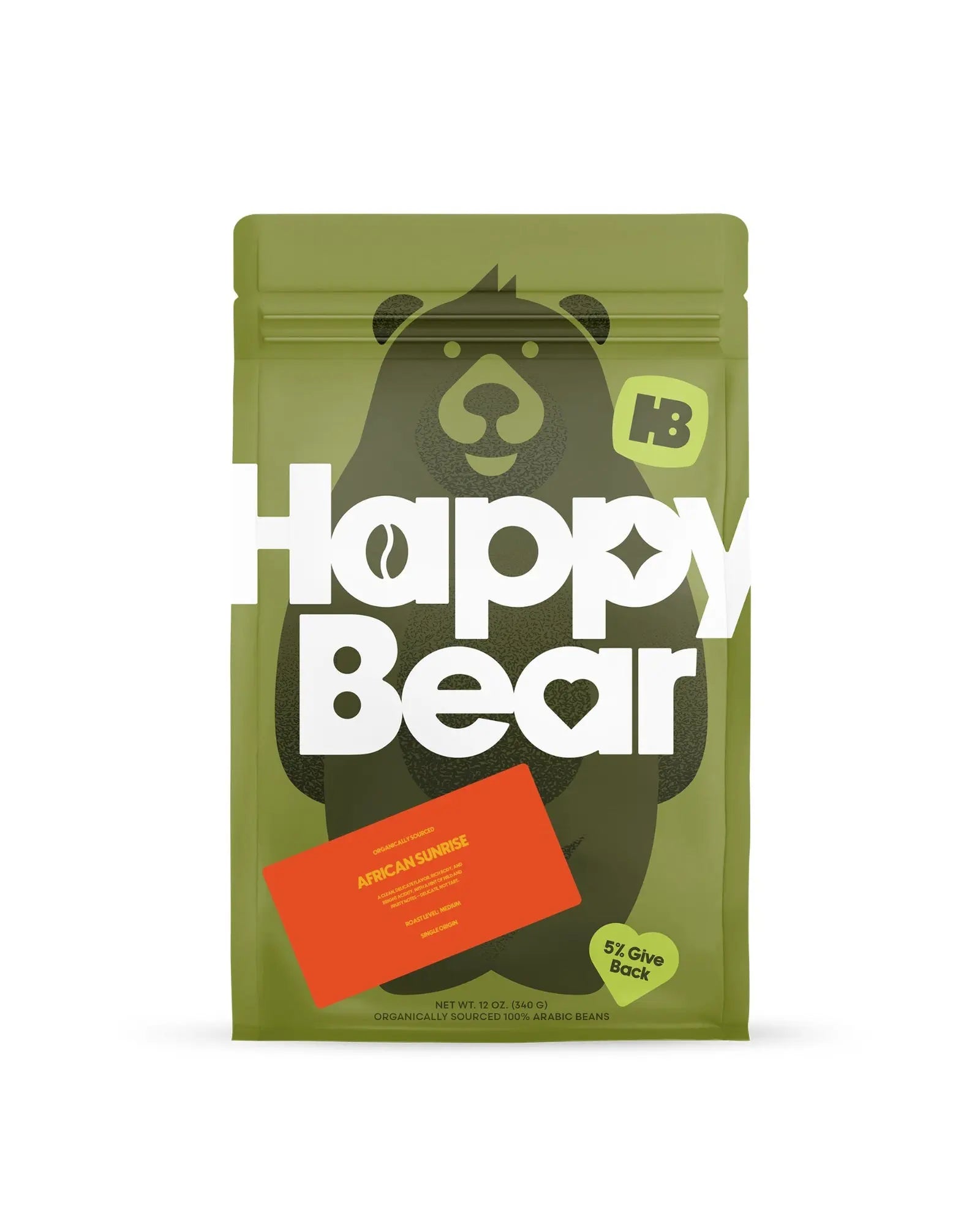 African Sunrise Roast Happy Bear Coffee Company