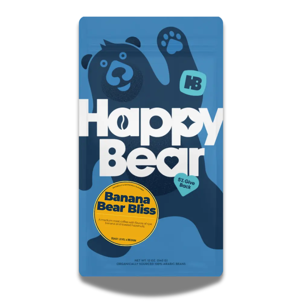 Banana Bear Bliss Happy Bear Coffee Company