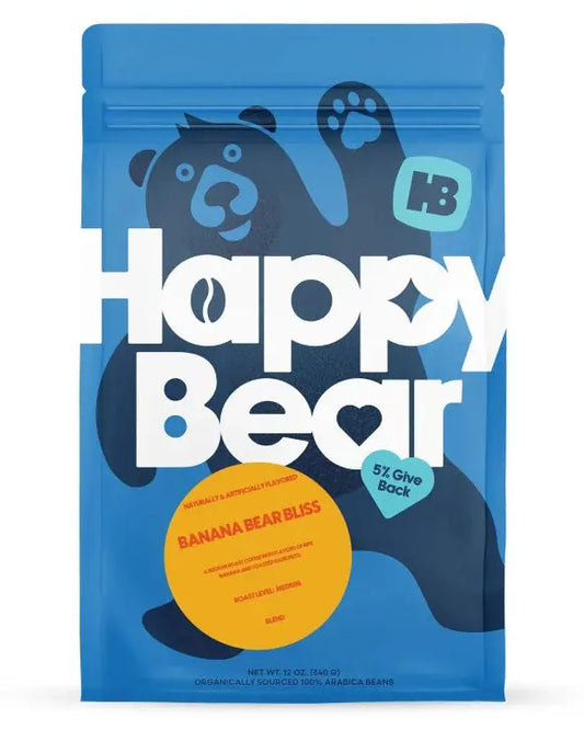 Banana Bear Bliss Happy Bear Coffee Company