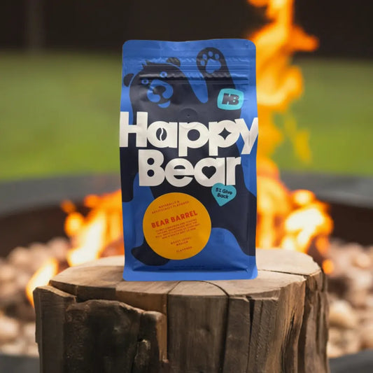 Bear Barrel Blend - Cinnamon Pecan Flavored Coffee Happy Bear Coffee
