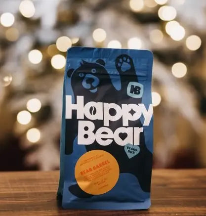 Bear Barrel Blend - Cinnamon Pecan Flavored Coffee Happy Bear Coffee