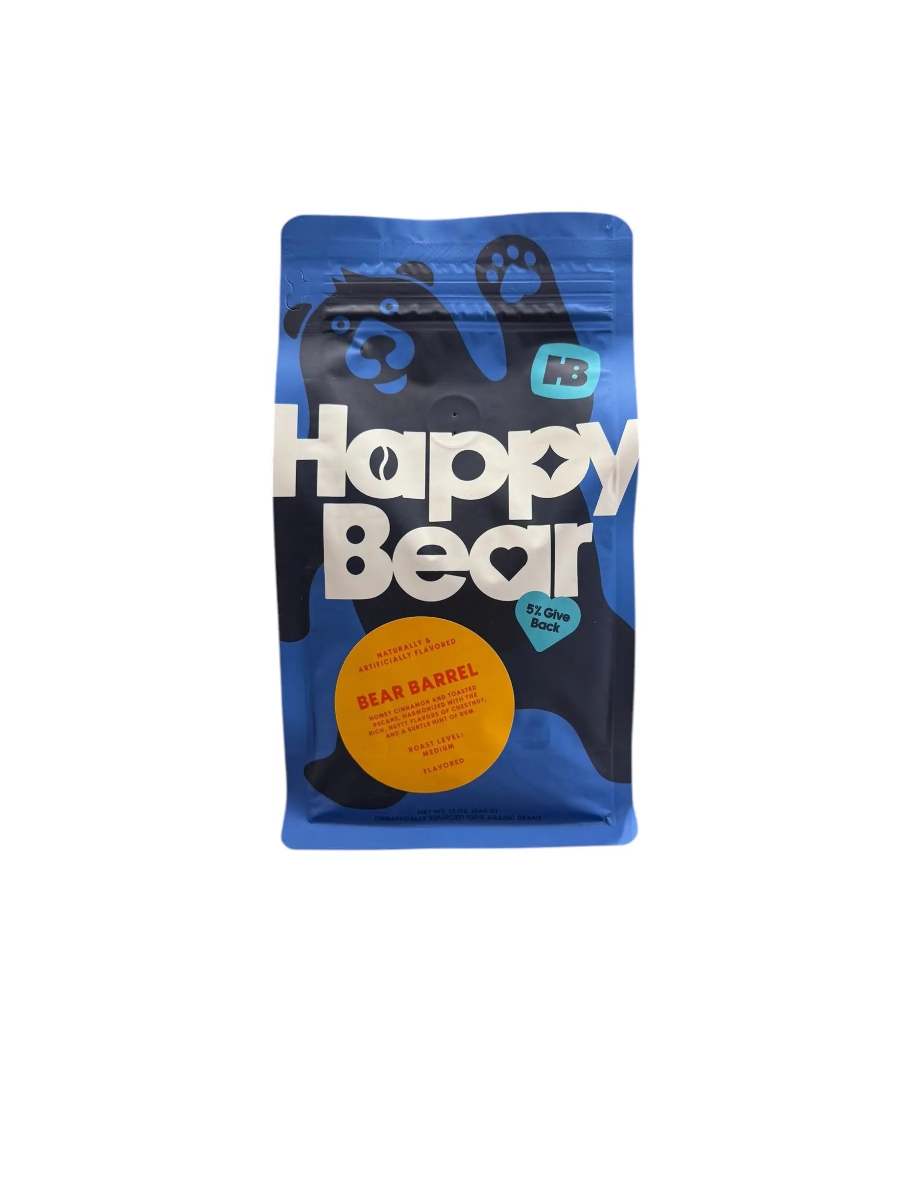 Bear Barrel Blend - Cinnamon Pecan Flavored Coffee Happy Bear Coffee