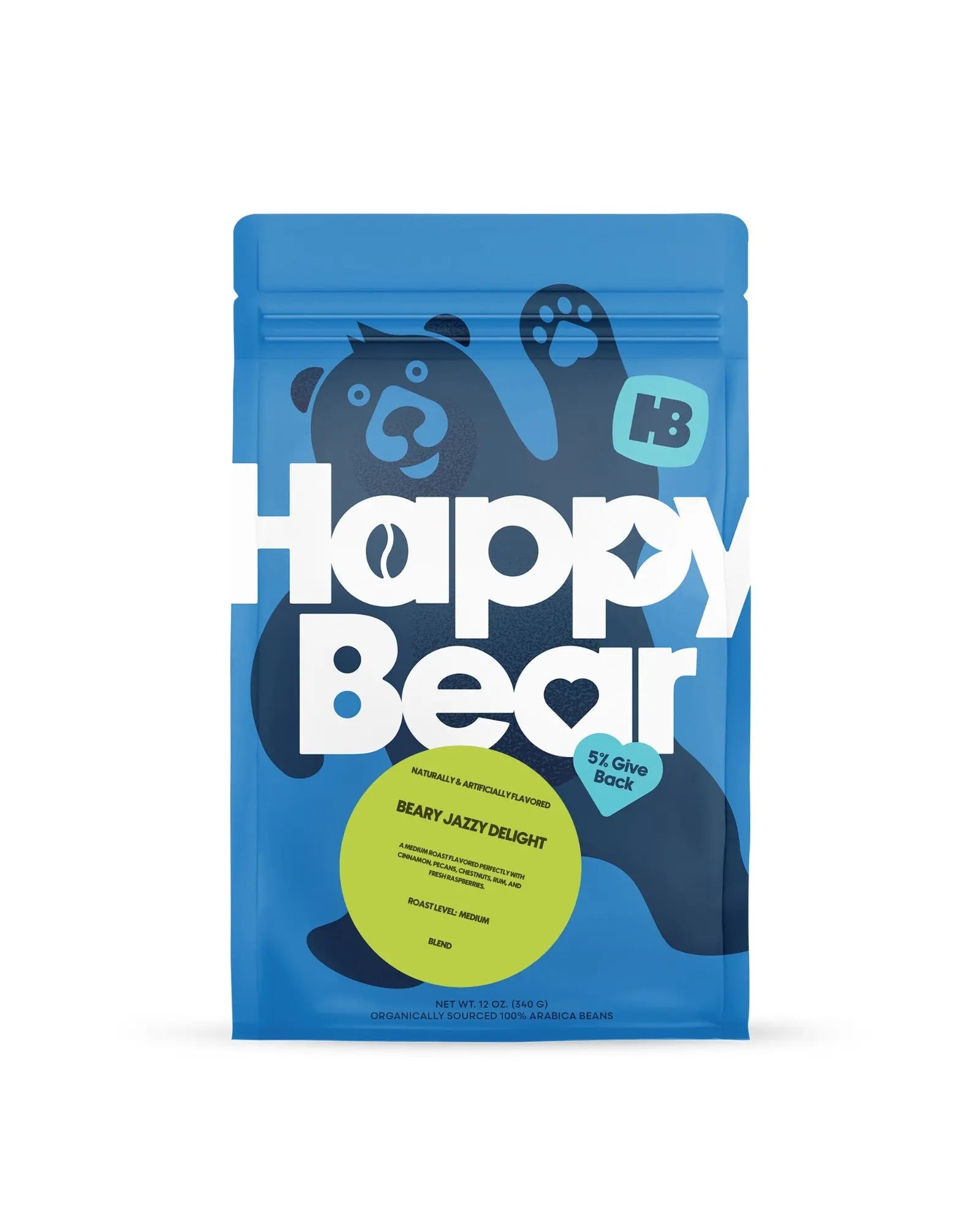 Beary Jazzy Delight - Happy Bear Coffee