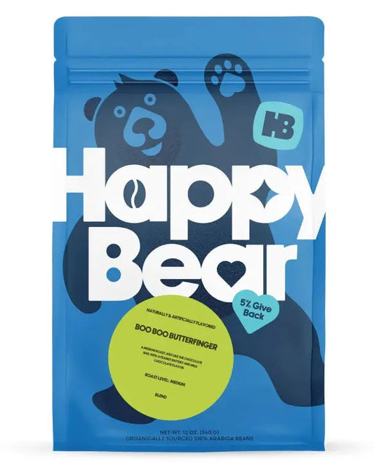 Boo Boo Butterfinger Coffee Happy Bear Coffee Company