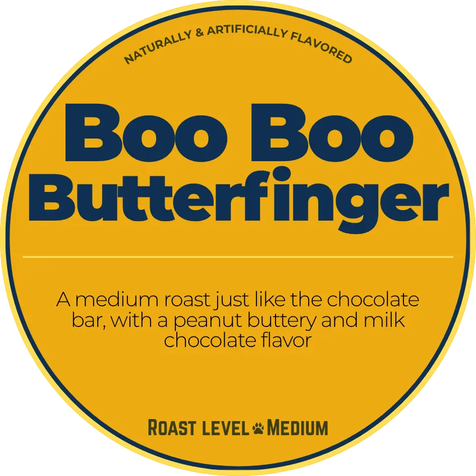 Boo Boo Butterfinger; Butterfinger Happy Bear Coffee Company