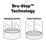 Brutrek French Press with Bru-Stop™