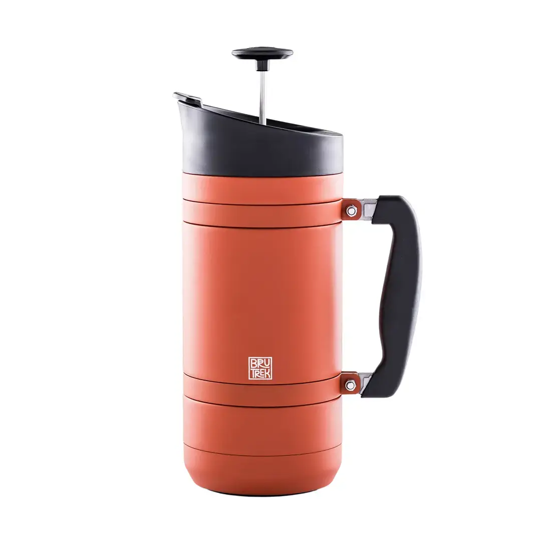 Brutrek French Press with Bru-Stop™ Happy Bear Coffee