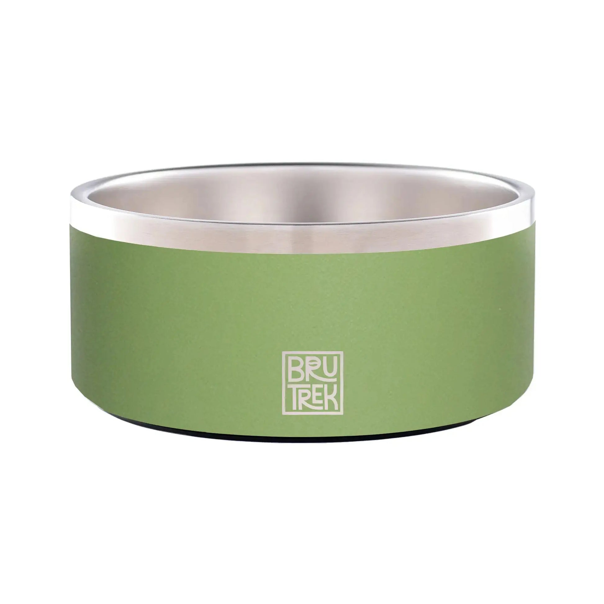 BruTrek® Dog Bowl Happy Bear Coffee