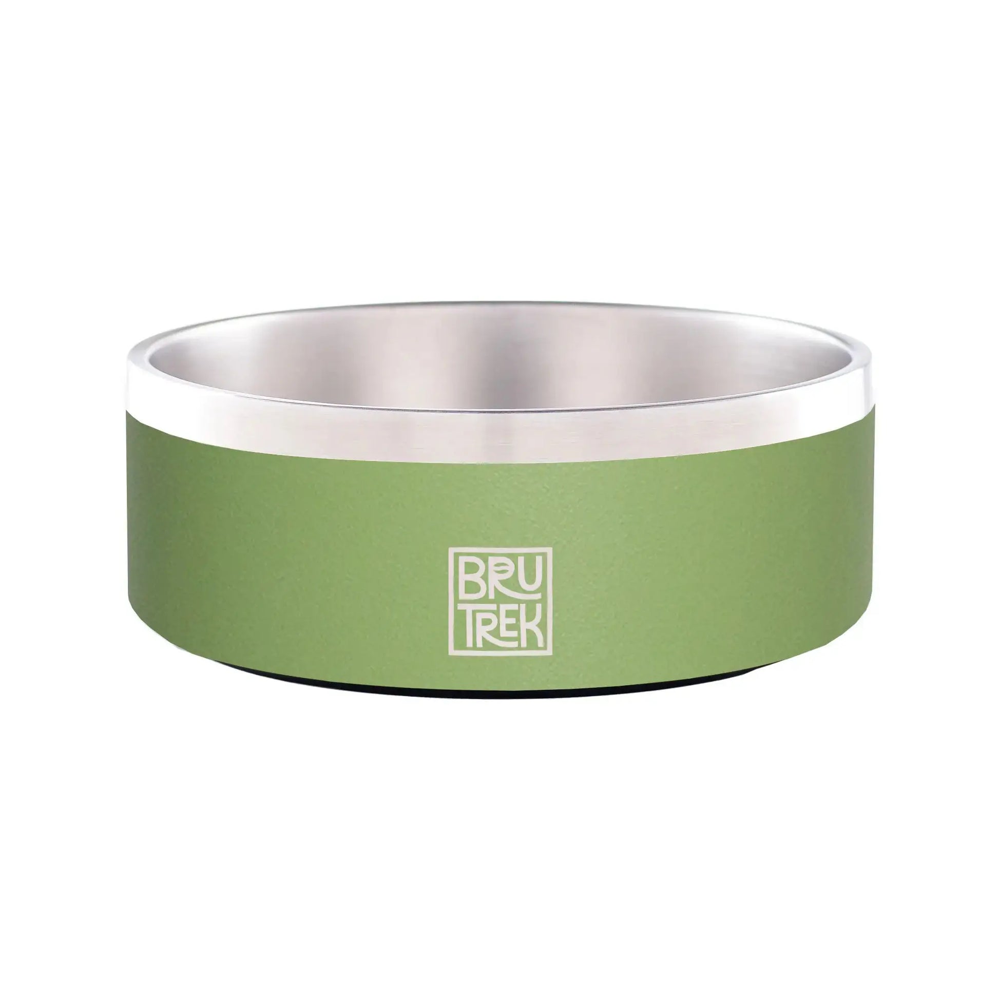 BruTrek® Dog Bowl Happy Bear Coffee