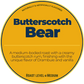 Butterscotch Bear; Highlander Cream Happy Bear Coffee Company