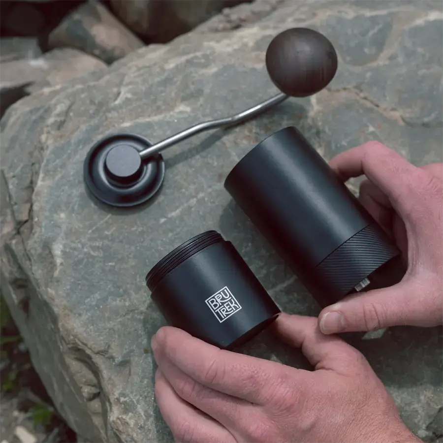 BruTrek® Hand Coffee Grinder Happy Bear Coffee