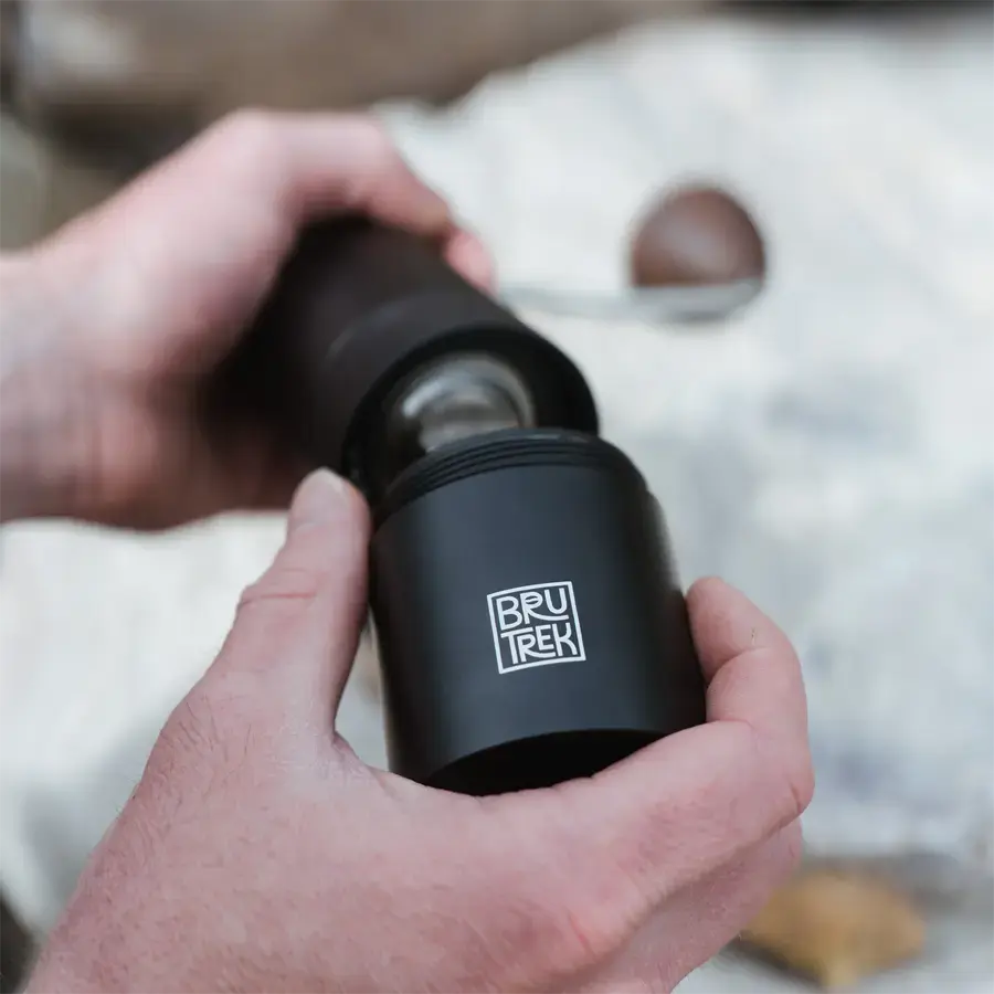 BruTrek® Hand Coffee Grinder Happy Bear Coffee