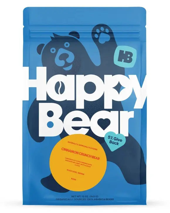 Cinnamon Crunch Bear Roast Happy Bear Coffee Company