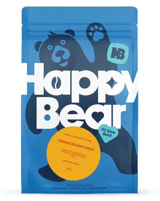 Cinnamon Crunch Bear Roast Happy Bear Coffee Company