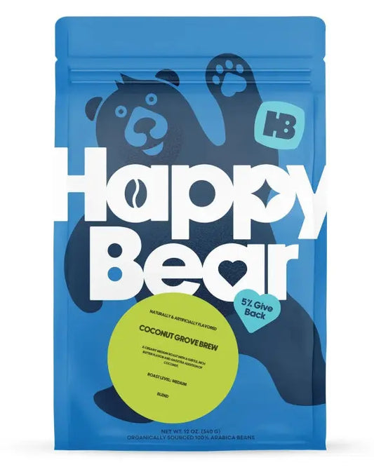 Coconut Grove Brew Happy Bear Coffee Company