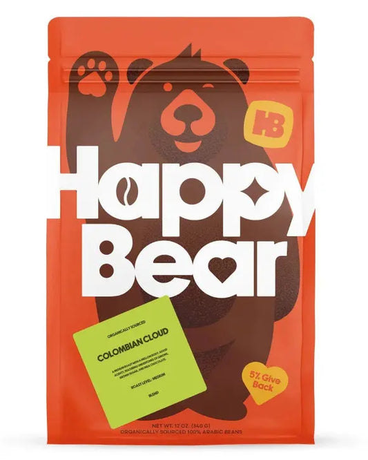 Colombian Cloud Roast Happy Bear Coffee Company