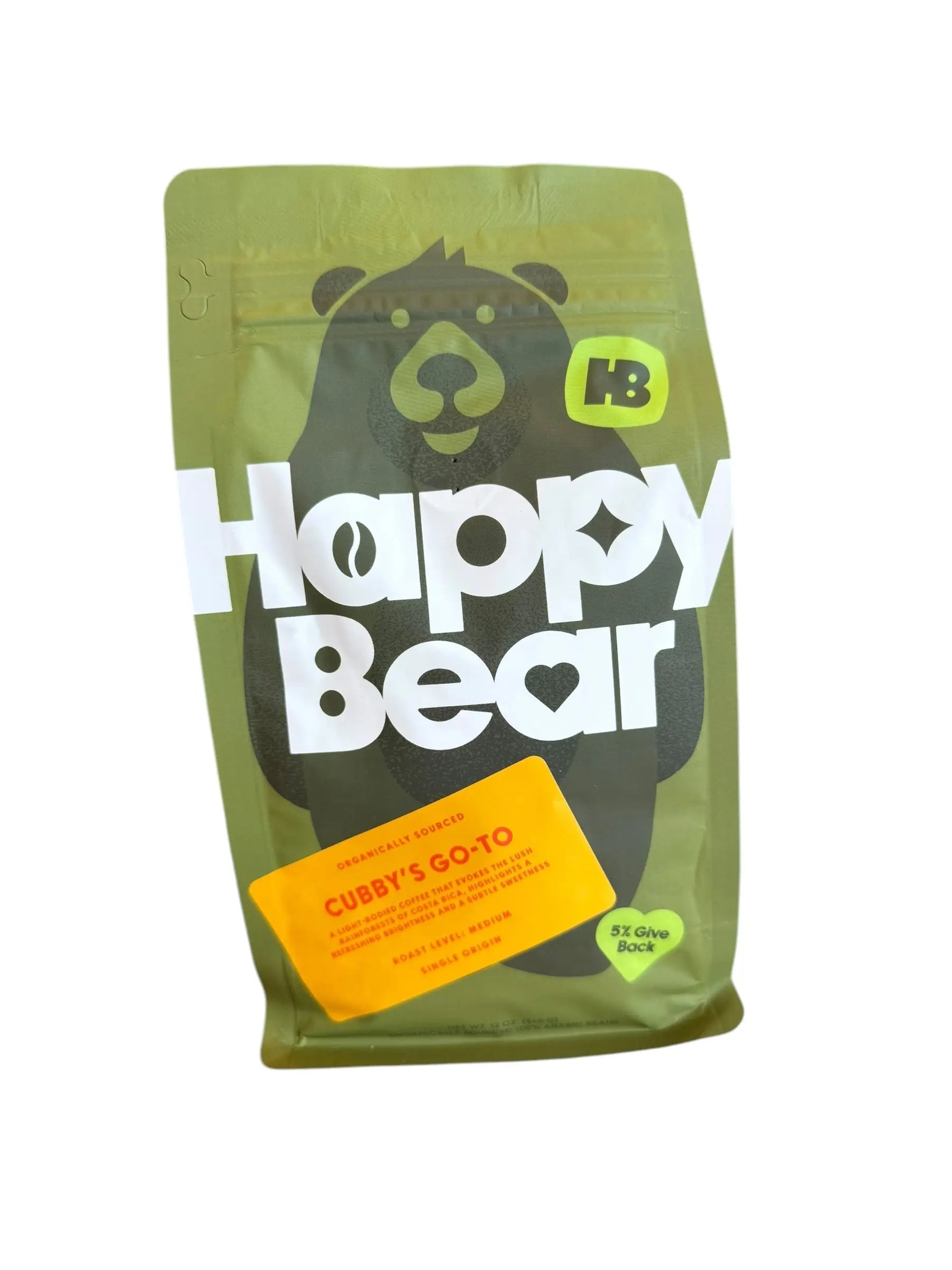 Cubby's Go-To Costa Rican Happy Bear Coffee