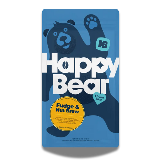 Fudge & Nut Brew Happy Bear Coffee Company