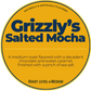 Grizzly's Salted Mocha; Sea Salt Caramel Mocha Happy Bear Coffee Company