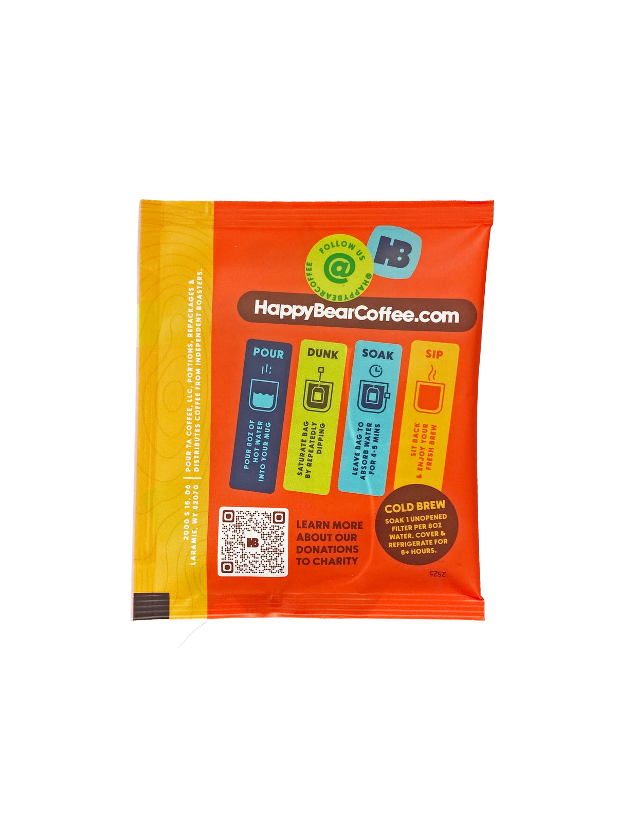 Hunny's Den Single Serve Brew Bag Coffee