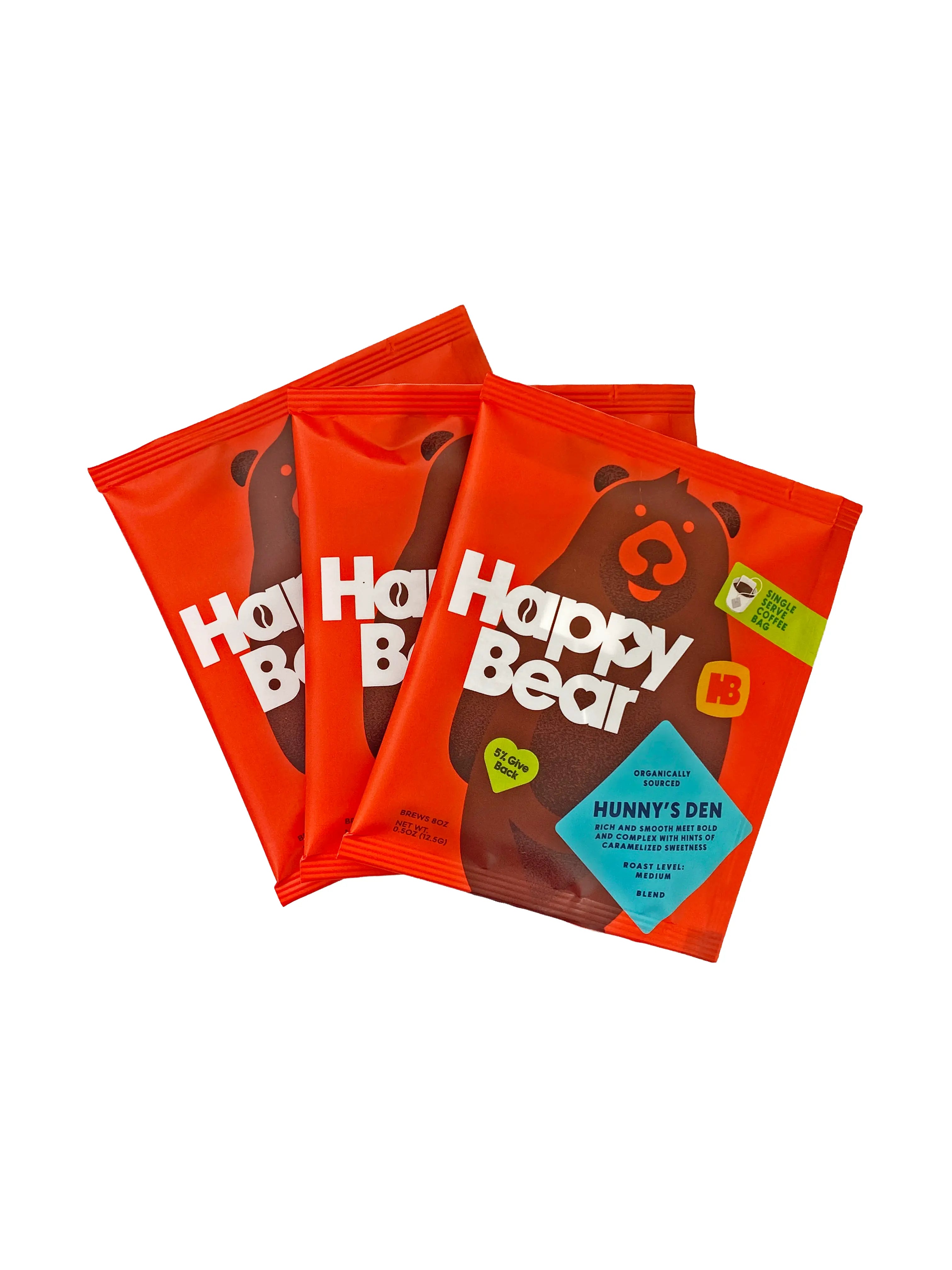 Hunny's Den Single Serve Brew Bag Coffee