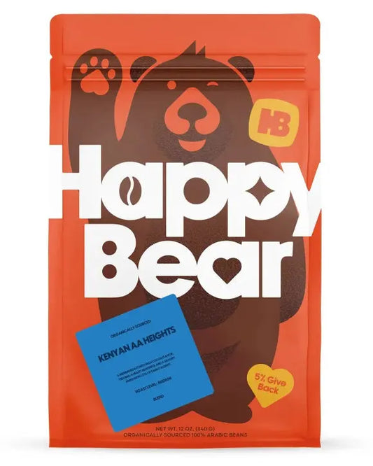 Kenyan AA Heights Roast Happy Bear Coffee Company