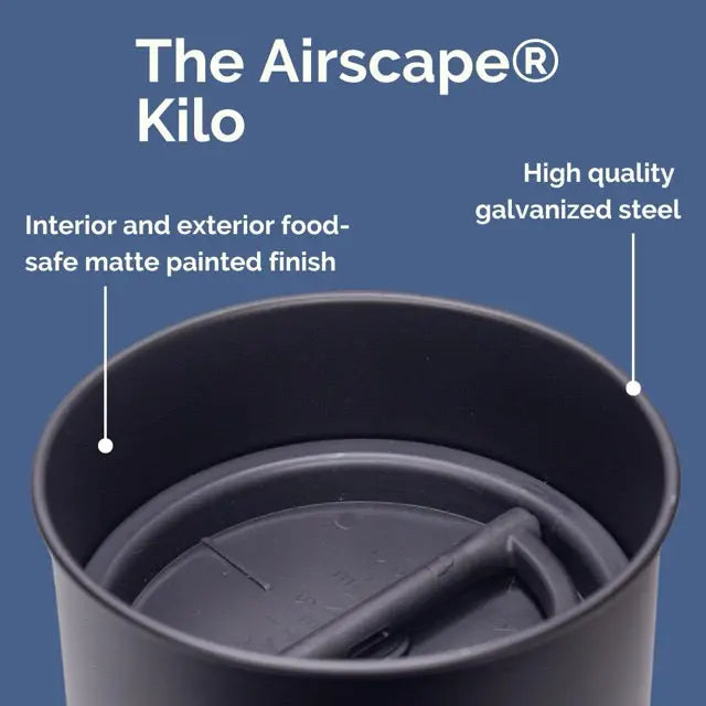 Airscape® Kilo Coffee Canister (2.5 lbs) Happy Bear Coffee