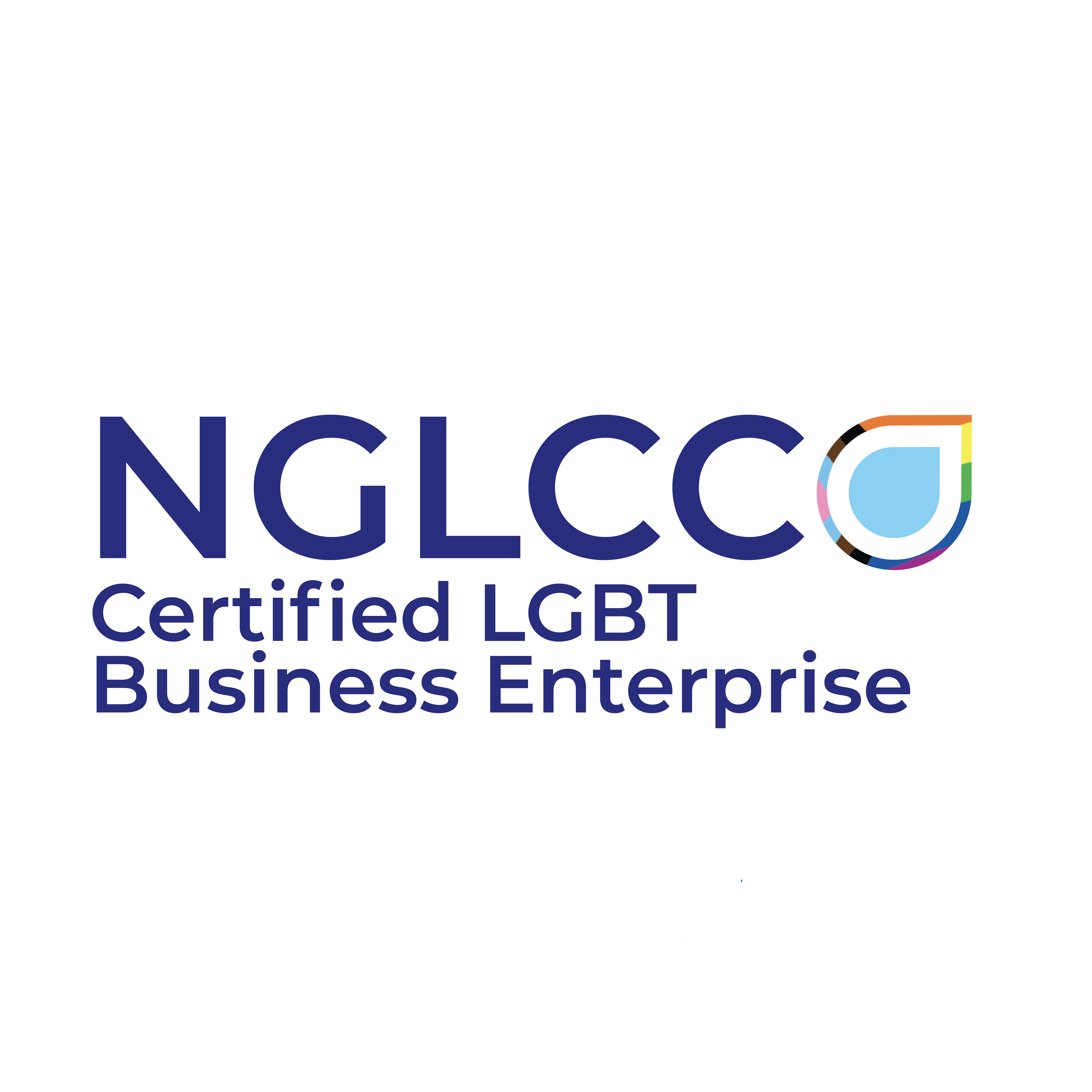 NGLCC Certified LGBT Business Enterprise logo on a white background