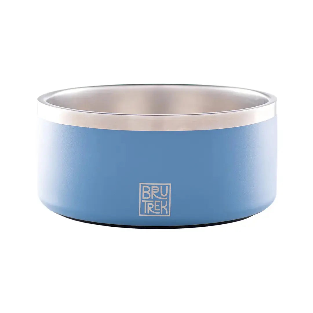 BruTrek® Dog Bowl Happy Bear Coffee