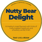 Nutty Bear Delight; Vanilla Nut Happy Bear Coffee Company