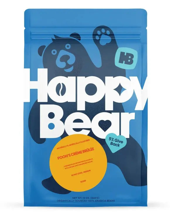 Pooh's Crème Brûlée Happy Bear Coffee Company