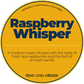 Raspberry Whisper; Raspberry Vanilla Happy Bear Coffee Company