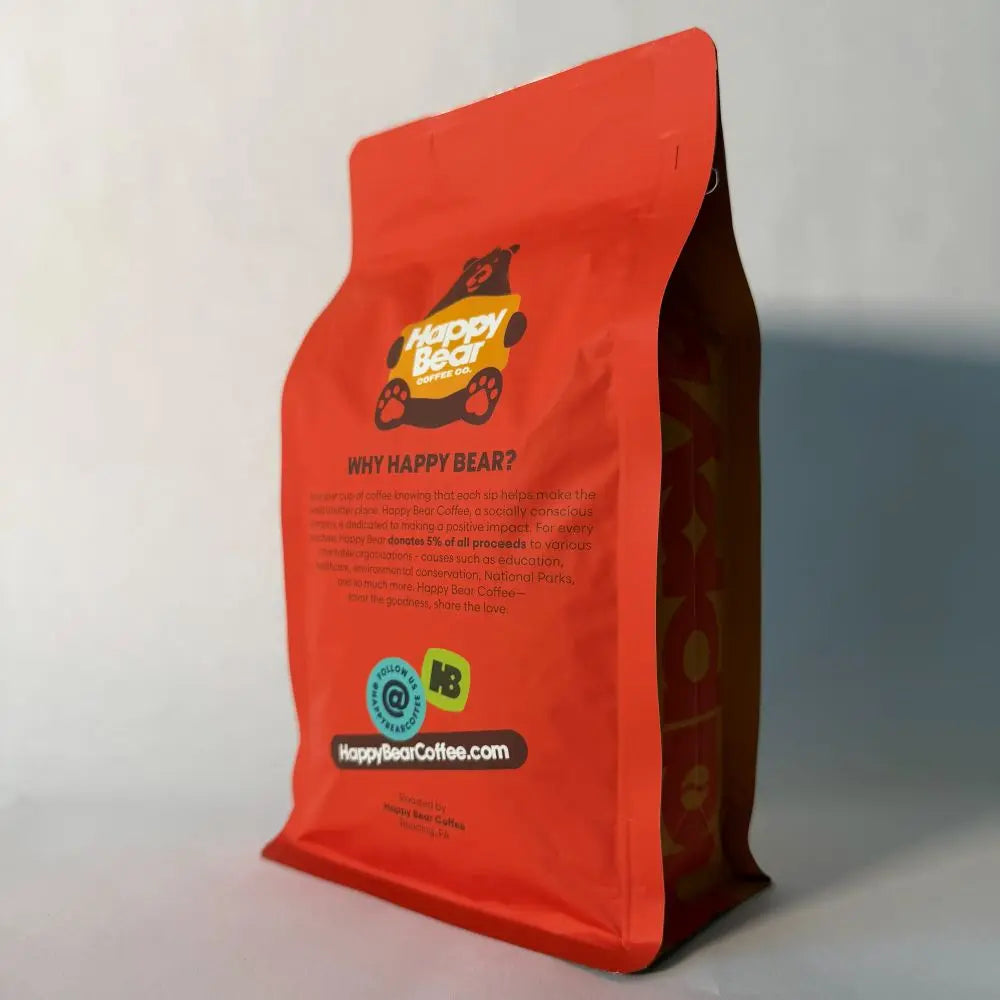 Seattle's Bold Sunrise Blend Happy Bear Coffee Company