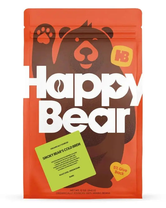 Smokey Bear's Decaf Cold Brew Blend - Happy Bear Coffee