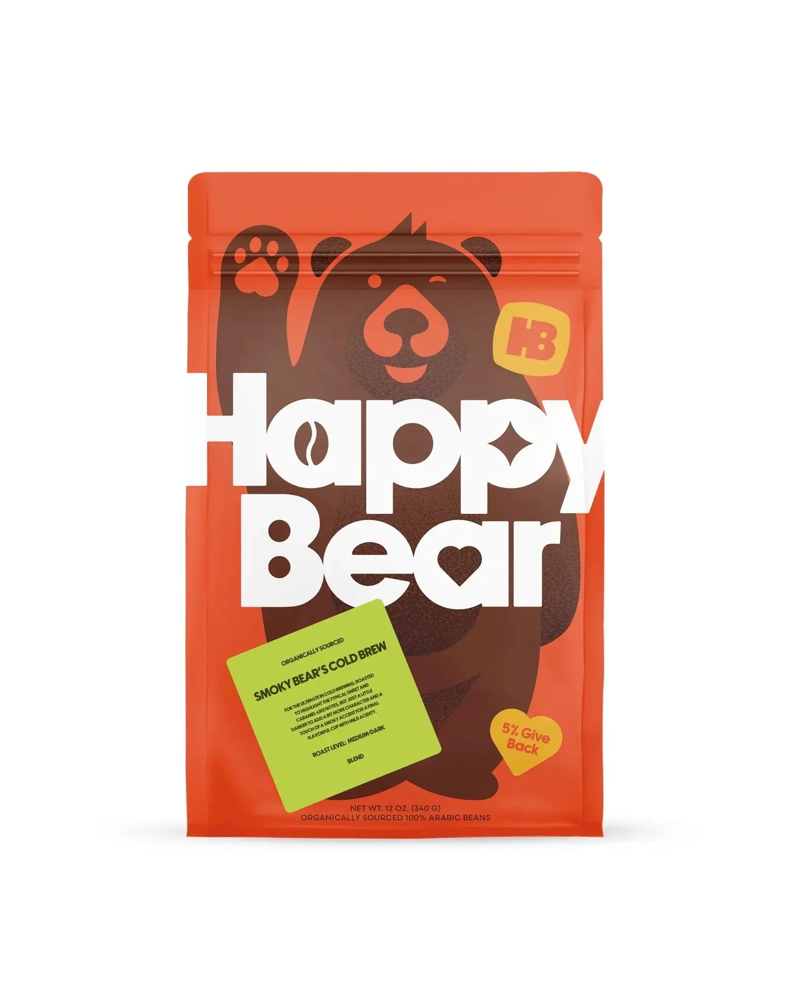 Smokey Bear's Decaf Cold Brew Blend - Happy Bear Coffee