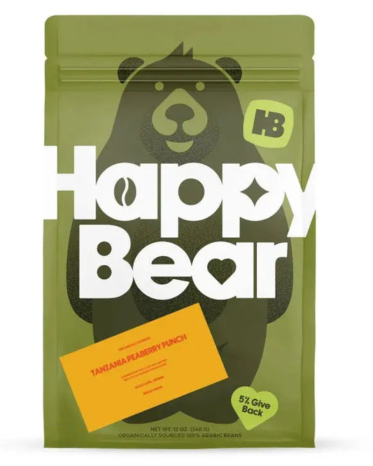 Tanzania Peaberry Punch - Happy Bear Coffee