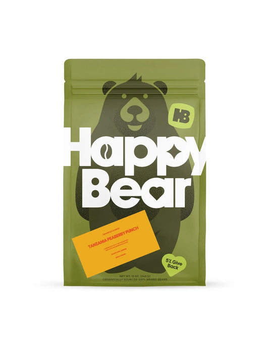 Tanzania Peaberry Punch - Happy Bear Coffee